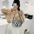 thumbnail image 1 of Bolso versátil y sencillo para mujer bolsa de mano juvenil de Ehuebsd felpa para hombro y axilas portátil a la moda para otoño, 1 of 9