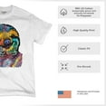 thumbnail image 4 of Tee Hunt Dean Russo Cute Lazy Sloth T-Shirt Funny Wild Life Colorful Men's Tee, Ash Gray, 5X-Large, 4 of 5