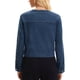 thumbnail image 3 of CHAQUETA DE JEAN CORTA PARA MUJER INSPIRE CHIC SIN COLLAR 2025, MANGA LARGA, DENIM, TALLA XL, AZUL OSCURO, 3 of 6