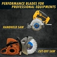 thumbnail image 5 of EDiamondTools 12" All Purpose Diamond Saw Blades for Reinforced Concrete, Asphalt, Granite, 5 of 6