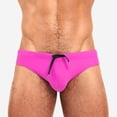 thumbnail image 4 of Kakii Men's Quick Dry Swim Briefs Bikini Swimsuit Board Shorts with Adjustable Drawstring, 4 of 4