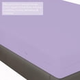 thumbnail image 2 of HNB Store Zipper Fitted Sheet Only, King Size 16" Deep Pocket Premium 1000TC Pure Egyptian Cotton - Lilac, 2 of 6