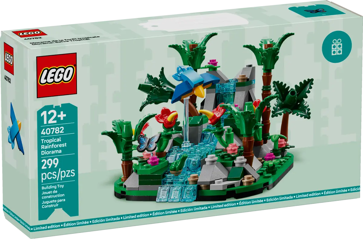 LEGO 40782 Tropical Rainforest Diorama 299pcs - Store Exclusive