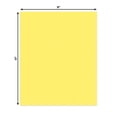 thumbnail image 2 of Yellow 9x11 Uncut Art Mat Board - No Opening - 25 Mats, 2 of 7