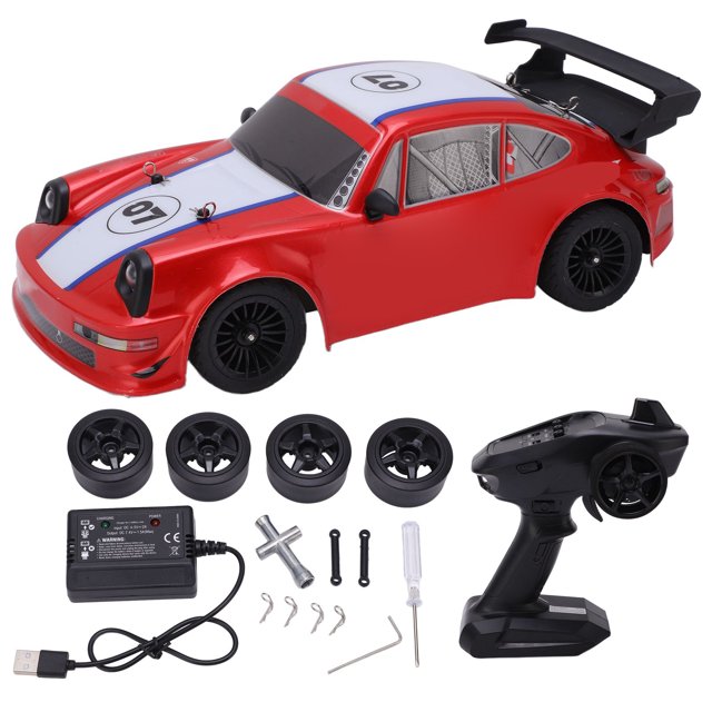 Coche de derrape con Control remoto 1:16, 2,4 Ghz, alta velocidad, tracción en las 4 ruedas, coche teledirigido sin escobillas, regalo de cumpleaños, 14 años