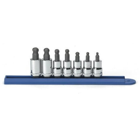- GearWrench 80587 3/8-Inch Drive Ball Hex Bit Socket Set