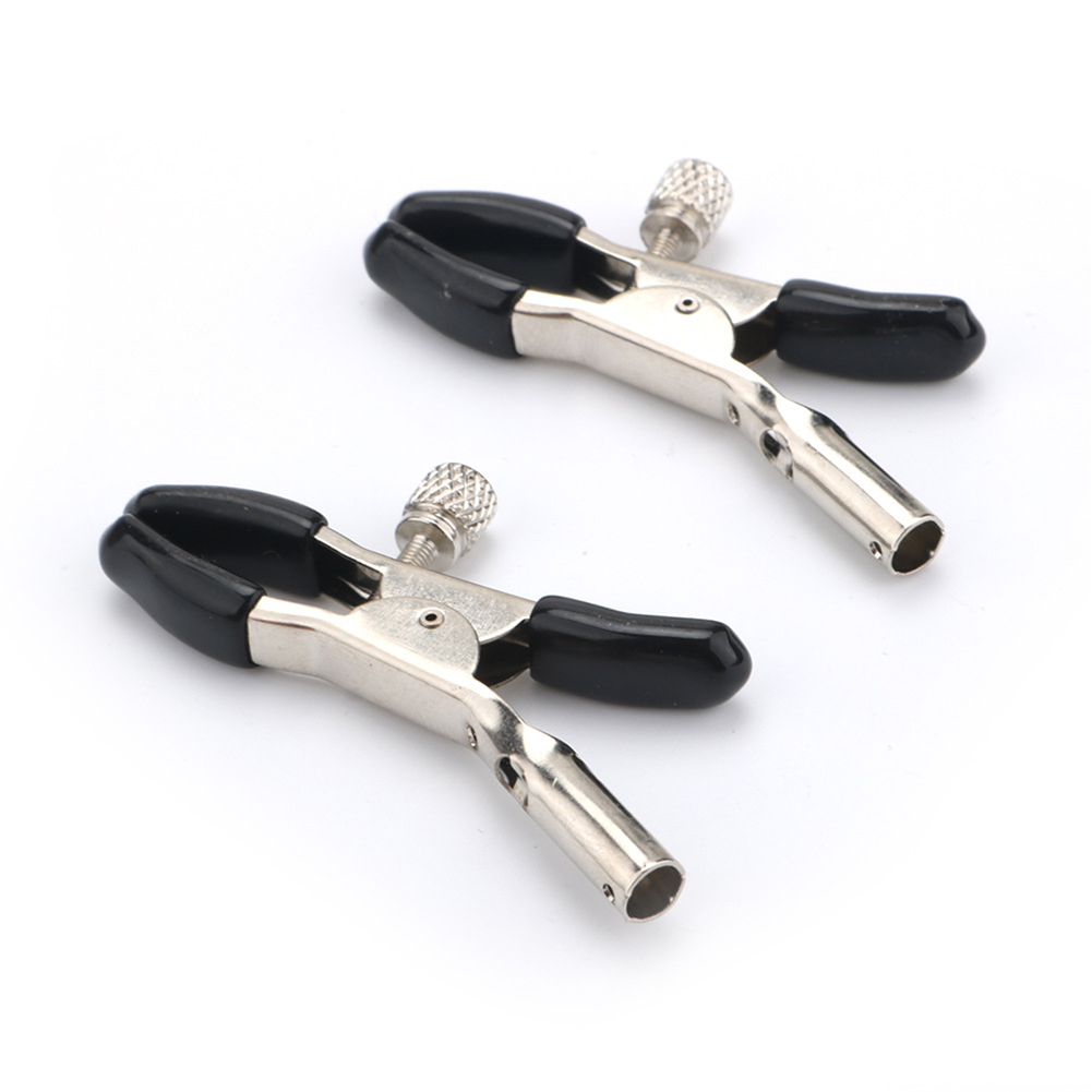 Maritcute Nipple Clips Clamps Stainless Steel Decorative Clip Adult Non Piercing Nipple Rings Breast Clamps For Pleasure Women/Men