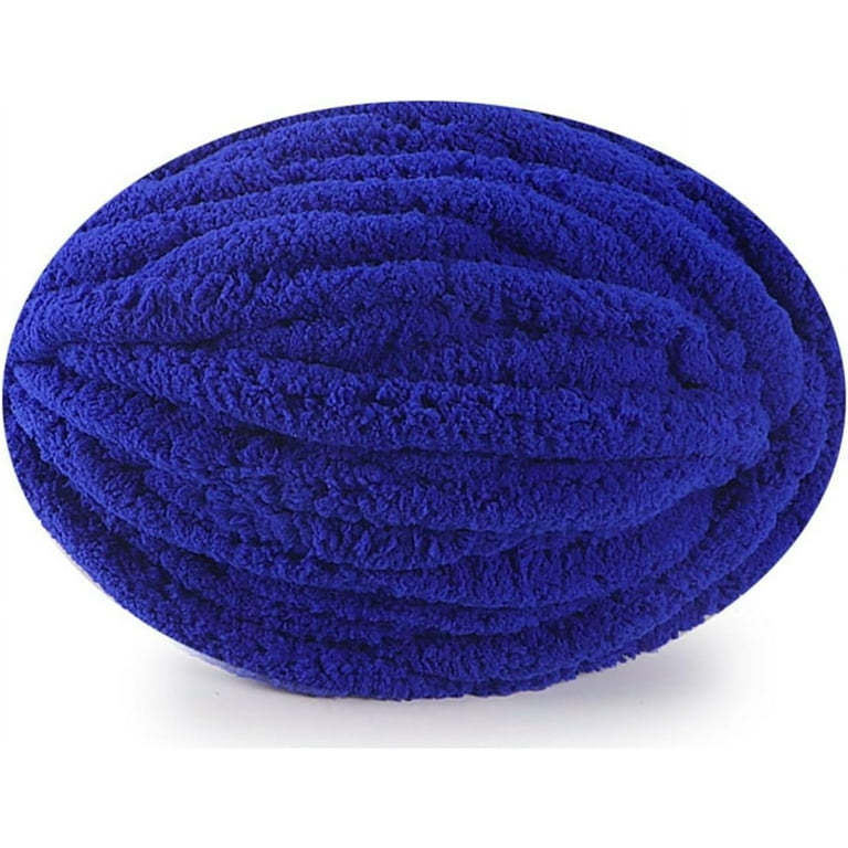 Thick Chunky Chenille Yarn Super Soft DIY Blanket Bulky Arm Knitting Wool  Yarn