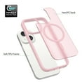 thumbnail image 2 of for iPhone 14 Plus Case Super Magnetic [Compatible with MagSafe] TPU Protective Translucent Matte Smooth Phone Case for iPhone 14 Plus, Pink, 2 of 5