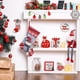 thumbnail image 3 of Decoración de bandeja en capas navideñas, juego de decoración de escritorio para el hogar, 3 of 5