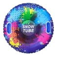 thumbnail image 1 of Heavy Duty Inflatable Tube Sled For Winter Outdoor Sports And Family Sledding Adventures With Secure Handles, 1 of 6