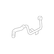 Genuine OE BMW Water Inlet Pipe - 11-53-9-896-890
