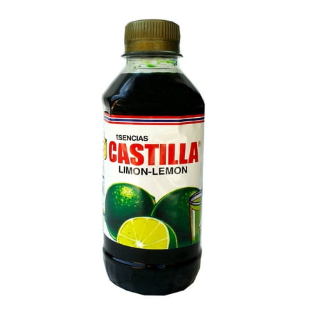 Castilla Lemon Flavor Concentrate 8.6 fl oz - Esencia de Limon (Pack of