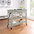 thumbnail image 2 of Pemberly Row Engineered Wood Kitchen Island in Antique White, 2 of 11