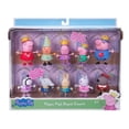 thumbnail image 2 of Jazwares Peppa Pig Dolls, Multicolor, 10 Pieces, 2 of 2