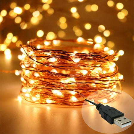 Zimtown Led String Lights Usb Ed 33ft 100 Leds Fairy Zimtown Led String Lights Usb Ed 33ft 100 Leds Fairy Waterproof Decorative For Indoor
