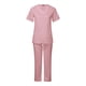 thumbnail image 1 of Uniforme De Enfermera Húmedo Conjunto Médico Cuello En V Exfoliante De Enfermería Salones Spa Ropa De Trabajo, 1 of 3