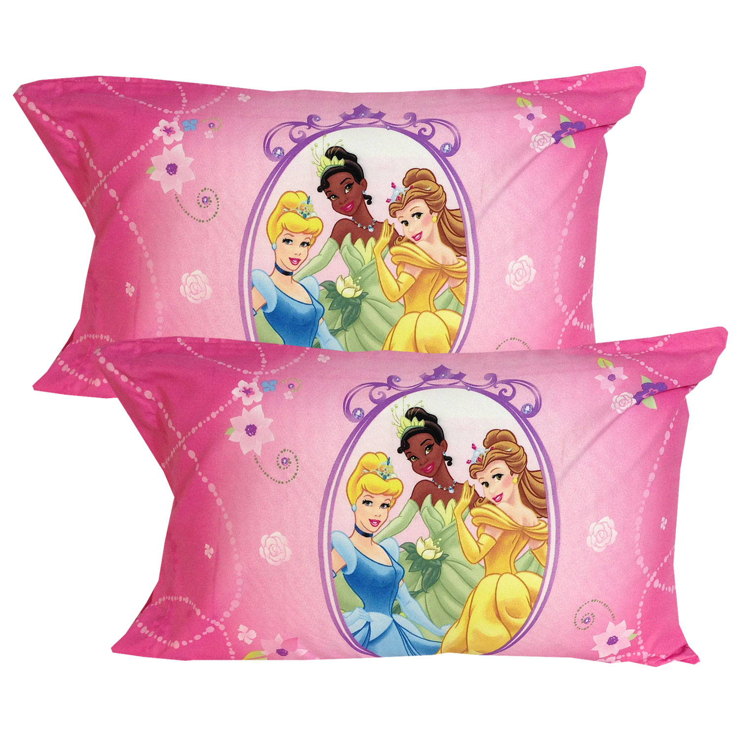 Disney Princess Pillowcases Royal Garden Pillow Covers
