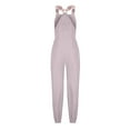 thumbnail image 5 of Rutainlusire Solid Color Overalls for Women Summer Casual Leggings Jumpsuit, 5 of 7