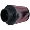 thumbnail image 2 of K&N Universal Clamp-On Engine Air Filter: Washable and Reusable: Round Tapered; 3.5 in (89 mm) Flange ID; 6 in (152 mm) Height; 6 in (152 mm) Base; 4.625 in (117 mm) Top, RE-0950, 2 of 8