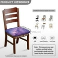 thumbnail image 5 of Starry Sky Square Chair Cushion Cover for High Chairs Anti-Slip Outdoor Chair Seat Slip Cover Stylish Dining Room Chair Seat Cushion Cover Daily Decoration, 5 of 5