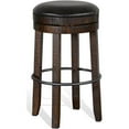 thumbnail image 3 of Pemberly Row 3-Piece Set with Gorgeous Bar Unit and 2 Backless Swivel BarStools, 3 of 20