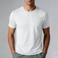 thumbnail image 2 of JTSRKL Mens Mesh Quick Dry Sport Tees Short Sleeve Crewneck Breathable Lightweight Shrits Summer Athletic Gym Running Training Casual Daily Top, 2 of 8