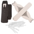 thumbnail image 2 of Juego de 50 cajas de dulces para bodas con forma de esmoquin y vestido, con cinta, para embalaje de regalo., 2 of 14