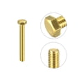 thumbnail image 4 of Unique Bargains Brass Hex Bolts, M5x40mm 10 Pack Fully Thread Grade 4.8 Machine Screws, 4 of 4