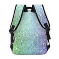 thumbnail image 4 of Pofeuu Beautiful Glitter Print Backpack for Men and Women - Basic Bookbag Casual Daypack Backpacks for College Work Travel-One Size, 4 of 5