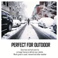 thumbnail image 5 of Whiteleopard Windshield Snow Ice Cover Extra Larger Size 97"x 63" Cover with 3 Layers Material Waterproof Sun Protection All Cars, Trucks, SUVs, Mpvs (Black, 82"x 62"), 5 of 7