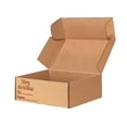thumbnail image 3 of Ucanpack Christmas Mailer Boxes 11¼ x 11¾ x 3¾" - 50 Pack Xmas New Year Printed Small Christmas Boxes With Lids - Holiday Shipping Box Made In USA Holiday Box Corrugated Shipping Boxes, 3 of 6