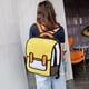 thumbnail image 1 of Mochila para la escuela primaria, gran capacidad, de doble hombro multifuncional, grados 3-6 D, 1 of 6