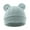 Blue, variant on Baby Bear Ears Cap #newborn# Soft Cotton Beanie Cute Infant Hat Breathable Lightweight Headwear Adjustable Stretchy Comfortable Photo Prop Outfit Accessory Gift Set for Boys Girls U5N3