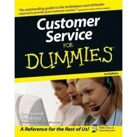Customer Service For Dummies [Paperback - Used]
