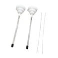 thumbnail image 4 of Luzkey 2 Pieces Beading Funnels Bead Crafting Tools Clay Bead Stringing Tool with Beading Pins Beading Tools Kit for Jewelry Making , Funnel and Pin, 4 of 8