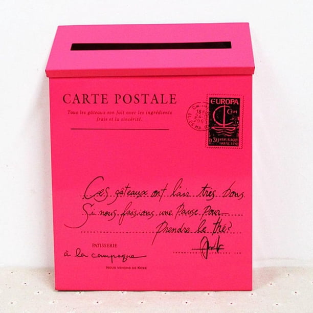 Caja De Buzón en Pared De Hierro Galvanizado Lves De Buzón De Postal Titures De Buzones Multifamiliares De Pare Rojo 1 perfecl Buzón de buzones de correos