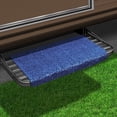 thumbnail image 2 of Prest-O-Fit 2-1041 Wraparound RV Step Rug Imperial Blue 18 In. Wide, 2 of 3