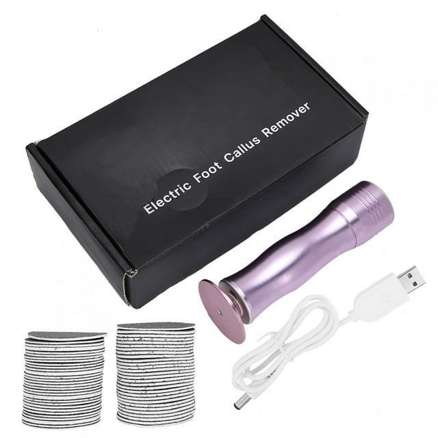 Filfeel Electric Foot Pedicure Callus Remover, Rechargeable Exfoliate Dead Skin Removal Foot Pedicure Grinder, Foot File Grinding Tool