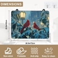 thumbnail image 2 of Stove Top Cover for Electric Stove Protector,Christmas Cardinal Winter Heat Resistant Glass Top Stove Cover Protector Ceramic Countertop Decoration Pad for Kitchen Top Covers 28.5“ x 20.5“, 2 of 7