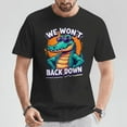 thumbnail image 2 of Retro We Won't Back Down Florida Fun Fear The Chomp Gator T-Shirt – Vintage Florida Gators Fan Shirt, College Football Spirit Tee, 2 of 3
