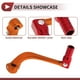 thumbnail image 3 of Palanca de cambio de motocicleta plegable para Honda CRF110F 2013-2018, aleación de aluminio, palanca de cambio naranja cabeza roja, 3 of 6