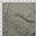 thumbnail image 4 of oneOone Viscose Chiffon Gray Fabric Asian Baroque Craft Projects Decor Fabric Printed By The Yard 42 Inch Wide, 4 of 4