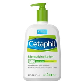 Cetaphil Moisturizing Lotion | 20 Fl Oz | Instant & Long Lasting 24 Hour Hydrating Moisturizer for All Skin Types | Nourishing Lotion for Sensitive Skin | Non-Greasy | Dermatologist Recommended Brand