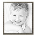 thumbnail image 2 of ArtToFrames 26" x 28" Silver Picture Frame, 26x28 inch Silver Wood Poster Frame (WOM-4993),  Pack, 2 of 5