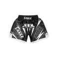 thumbnail image 3 of Sinleey Kids Boxing Kickboxing Shorts MMA Martial Arts Bottom Underwear Gym Workout Training Type L XXL/130, 3 of 5