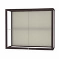 thumbnail image 4 of Waddell 2282MB-BZ Champion 36 x 30 x 14 in. Wall Case with Four 14 in. Half-Length Shelves, Mirror Back - Dark Bronze, 4 of 7