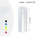 thumbnail image 2 of Unique Bargains 200mm Flat 10ft Clear PVC Heat Shrink Tube Wraps Battery Wrap for Big Battery Pack, 2 of 5