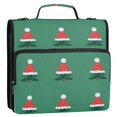 thumbnail image 5 of FORMRS Zipper Binder with Shoulder Strap 2-inch Ring 500 Sheet Capacity File Bag, Christmas Trees, 5 of 5