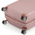 thumbnail image 4 of 5PCS Travel Luggage Set with Makeup Case, Soft Rosegold, 4 of 6